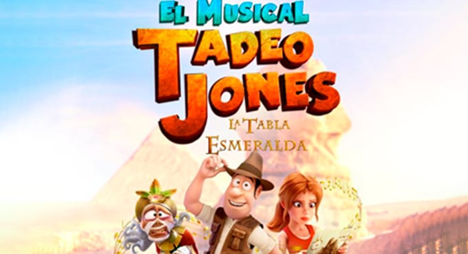 musical tadeo jones y la tabla esmeralda cádiz