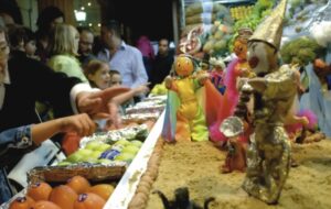Celebración del día de los TOSANTOS Mercado de Cádiz